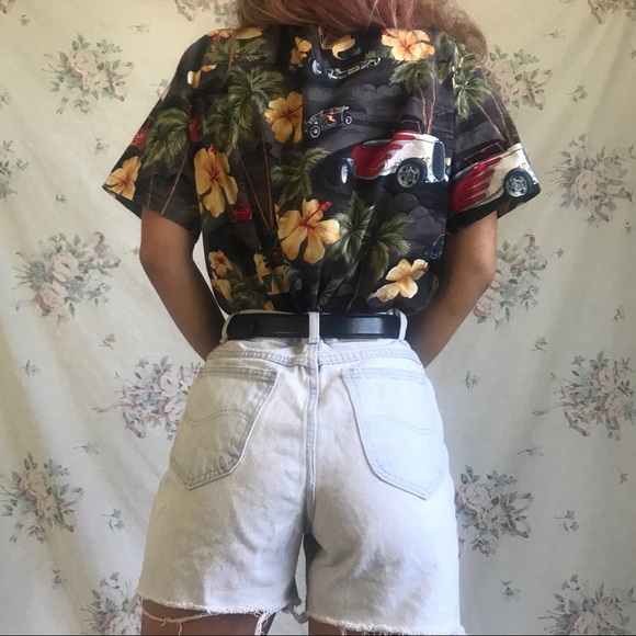 vintage hawaiian button up - Picture 3 of 4